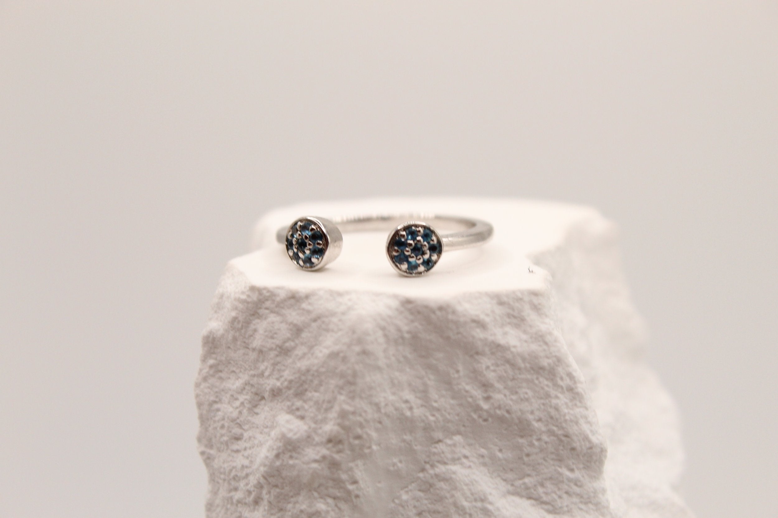 Blue Galaxy Ring