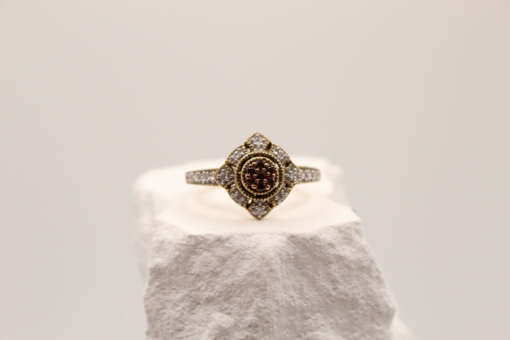 Halo Diamond Ring