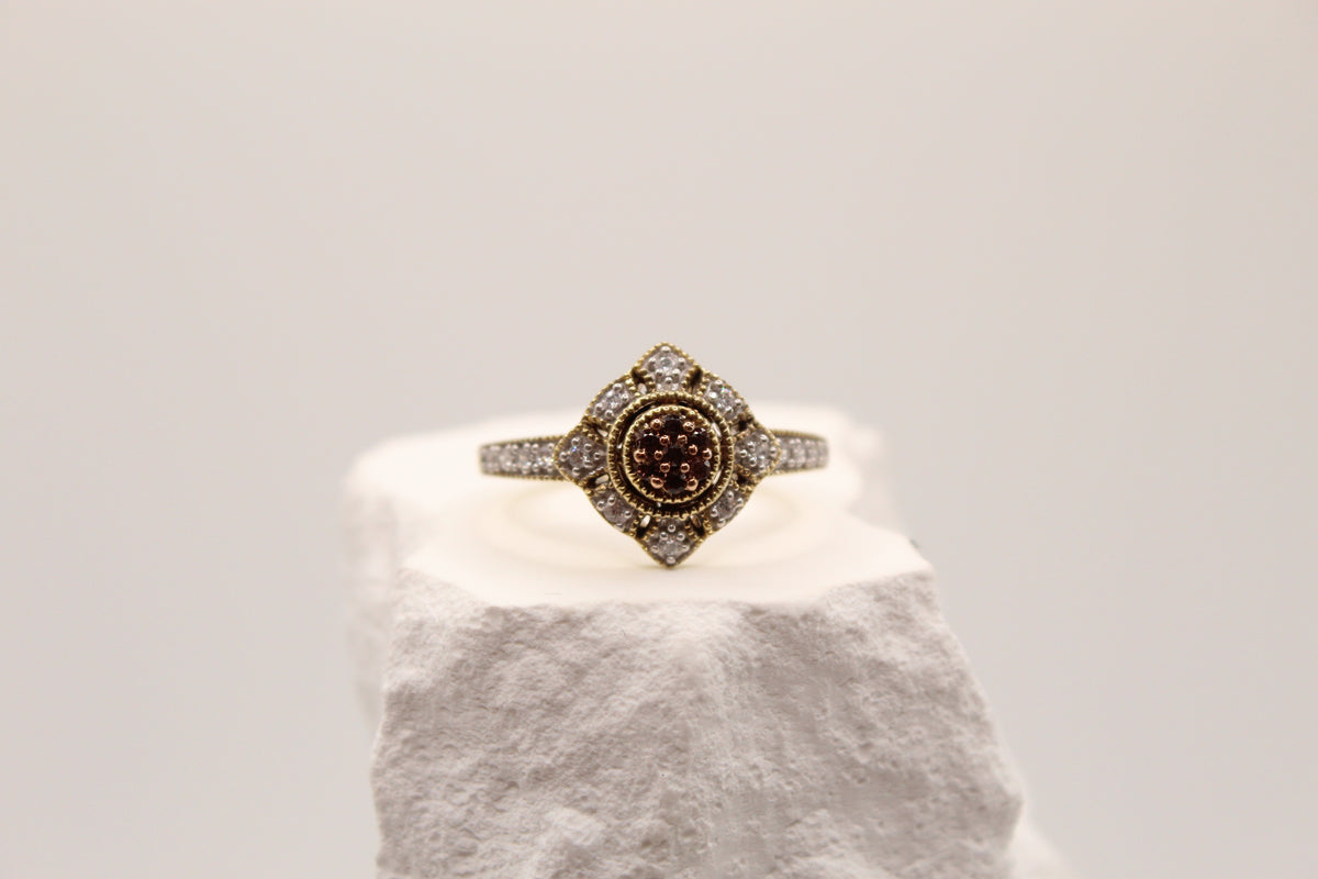 Halo Diamond Ring