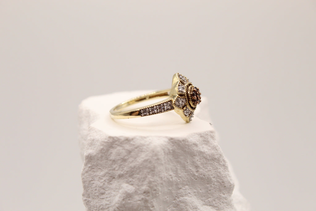 Halo Diamond Ring