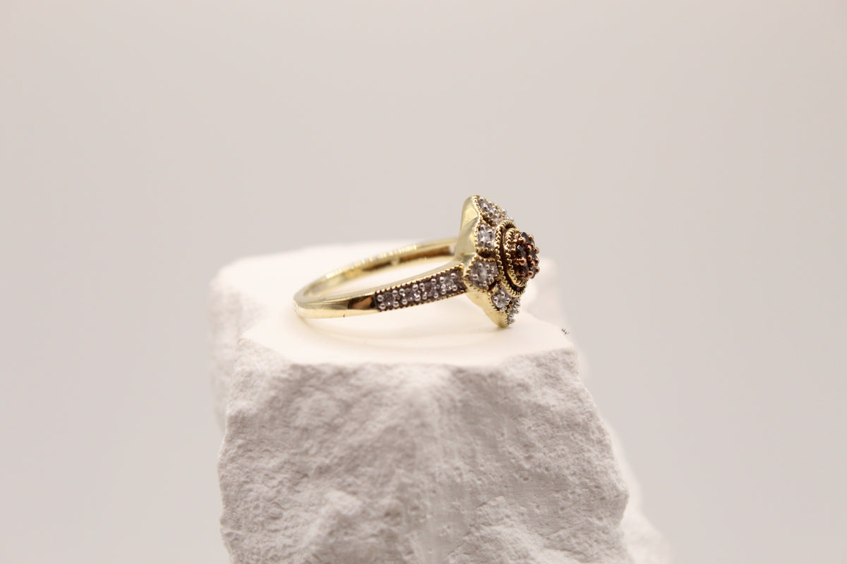 Halo Diamond Ring