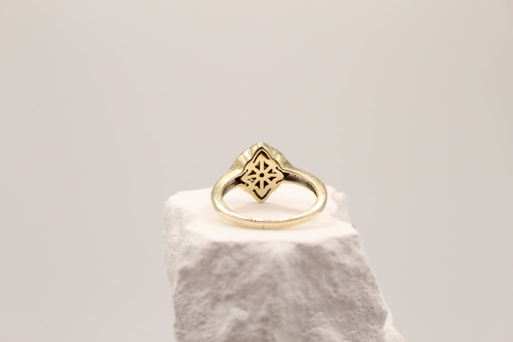 Halo Diamond Ring