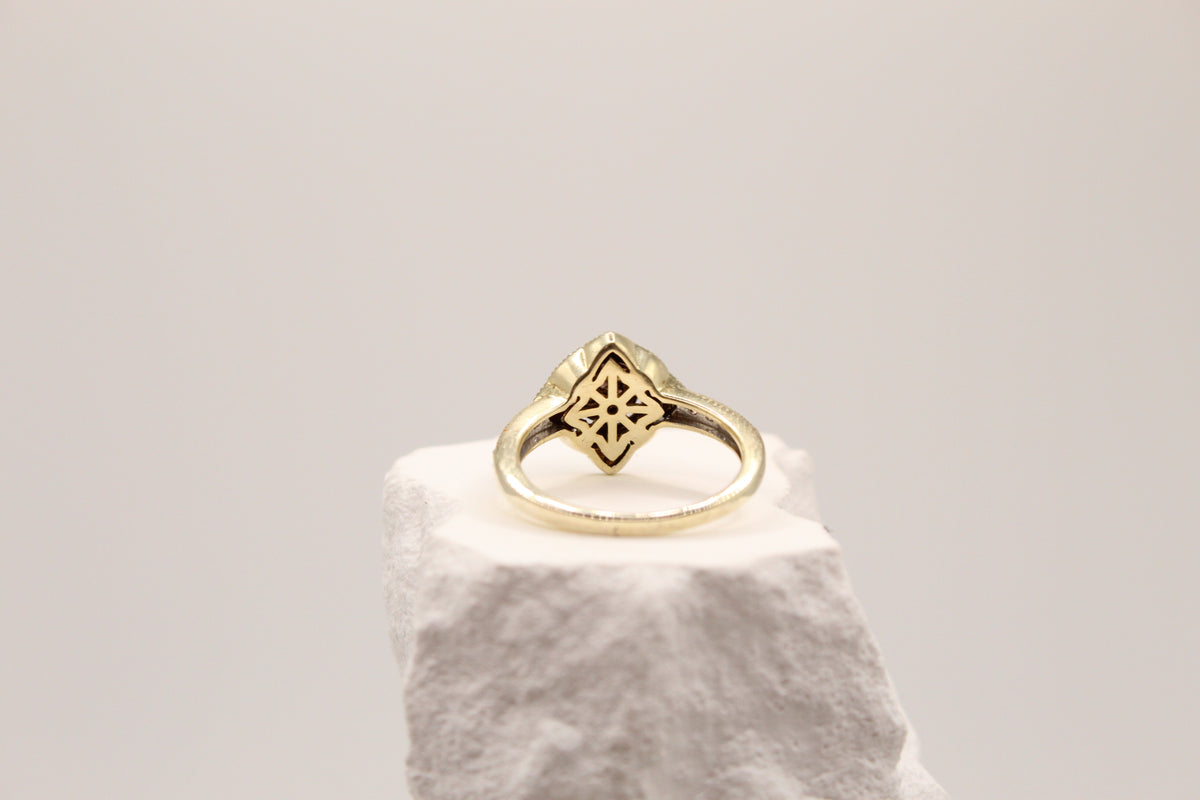 Halo Diamond Ring