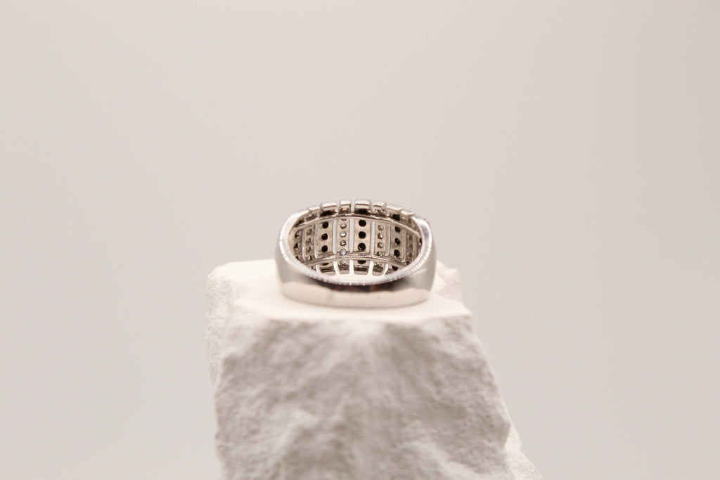 Midnight Stripe Ring