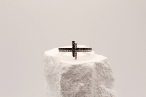 Black & White Diamond Statement Ring
