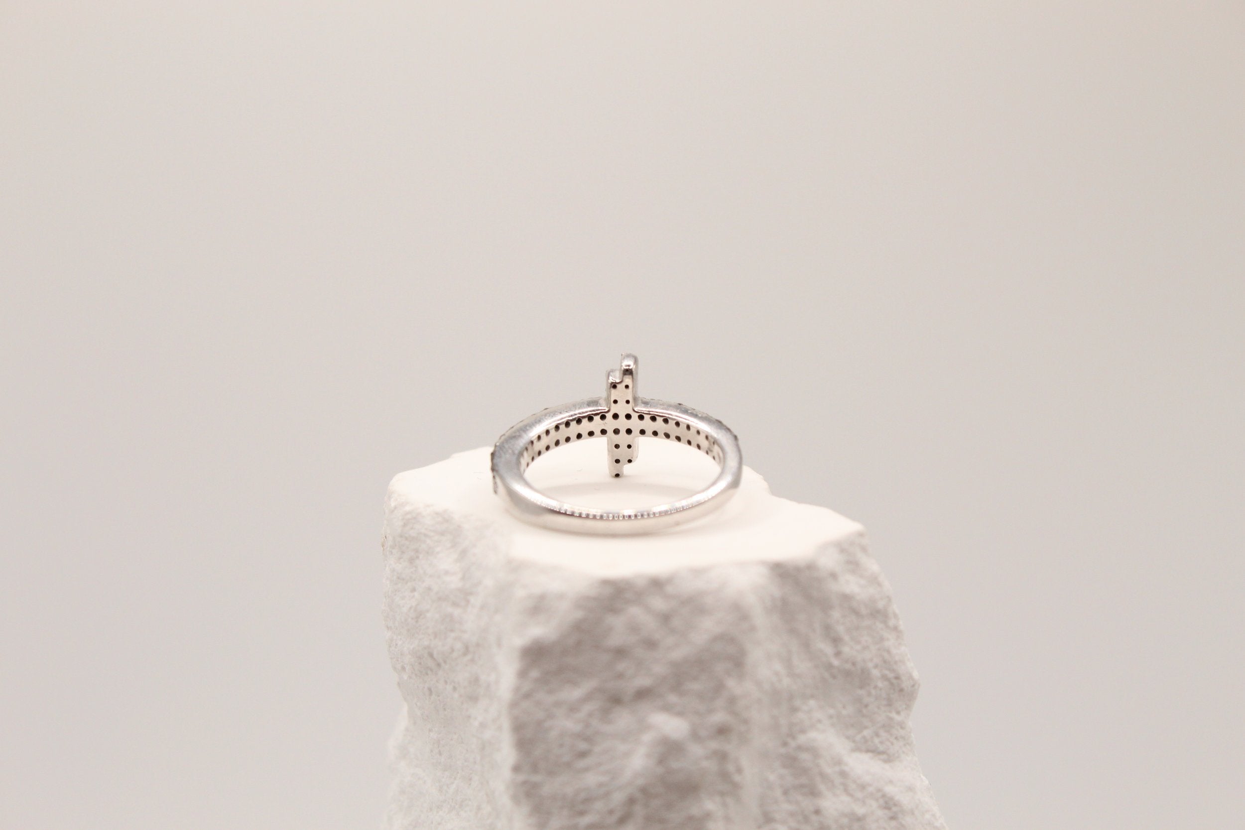 Black & White Diamond Statement Ring