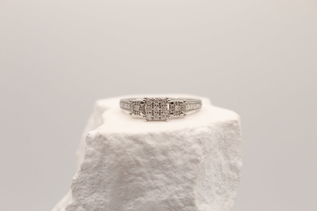 Sterling Silver Multi-Stone Ring