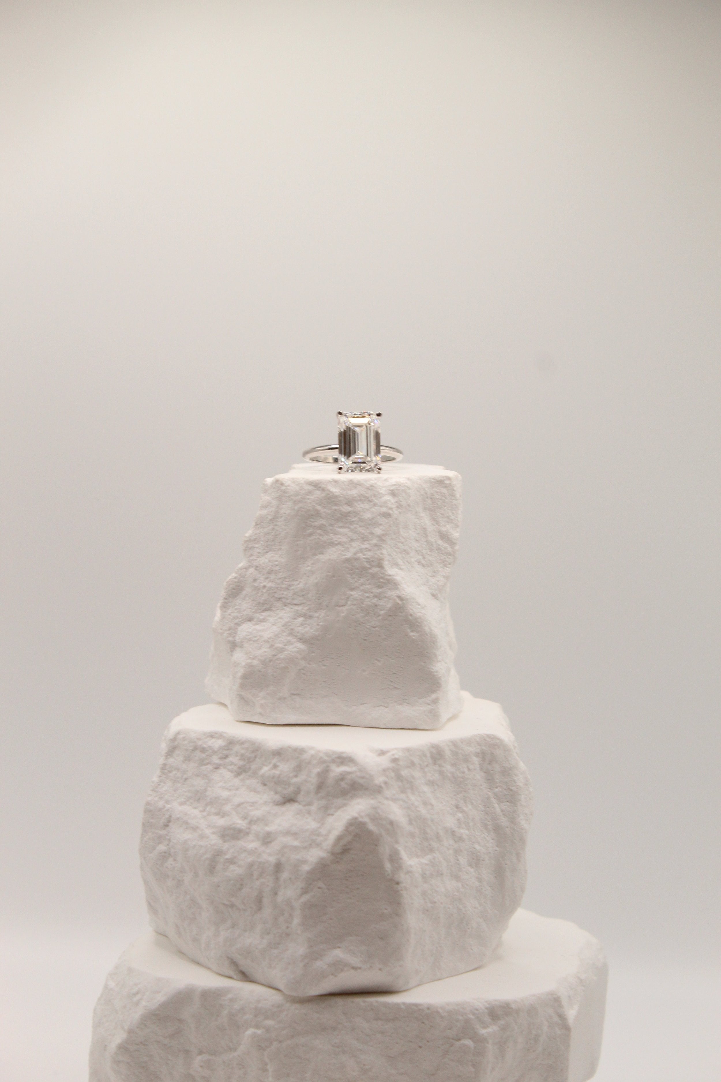 Emerald Cut Solitaire Ring