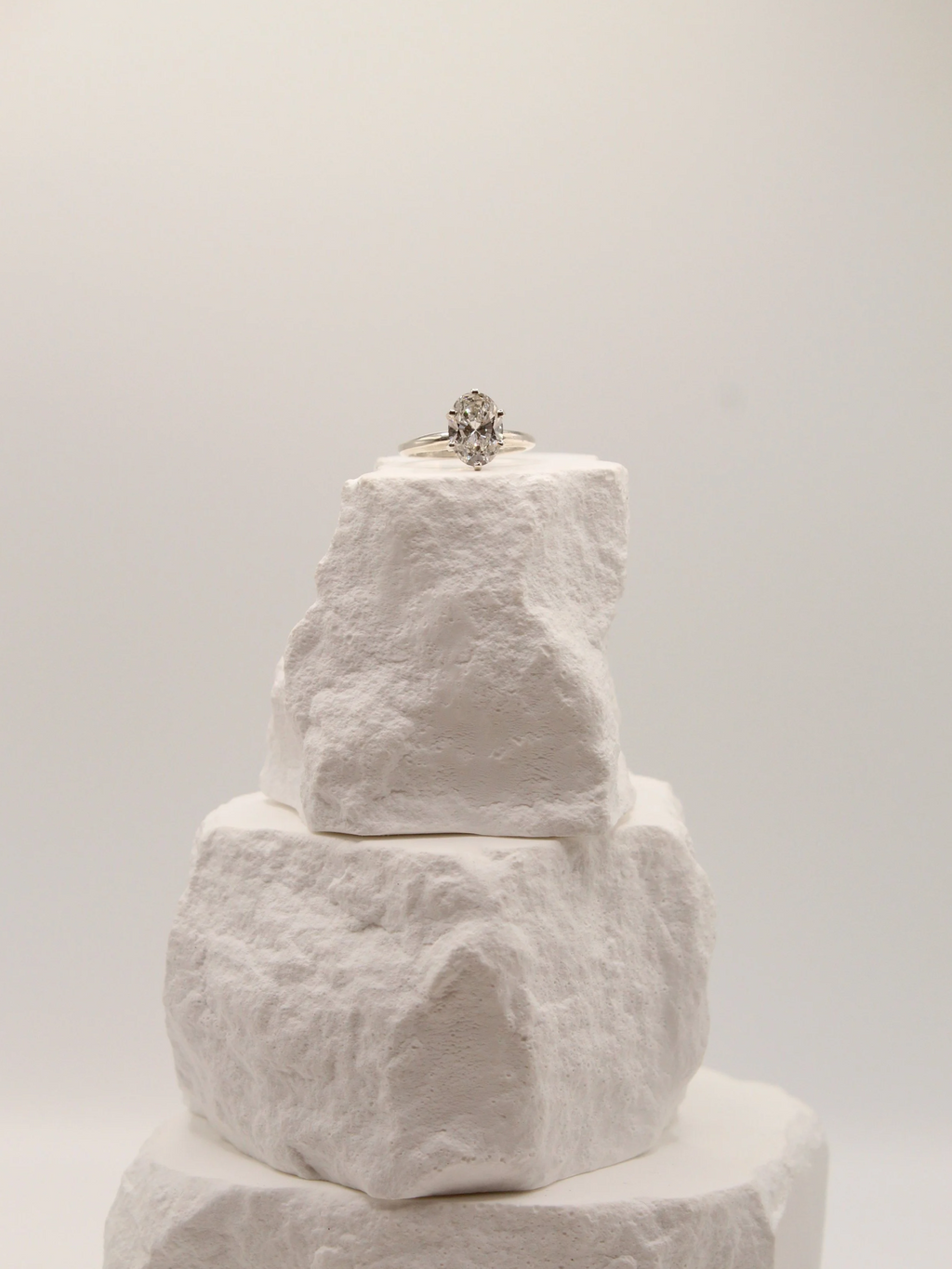 Celeste Oval Solitaire Ring