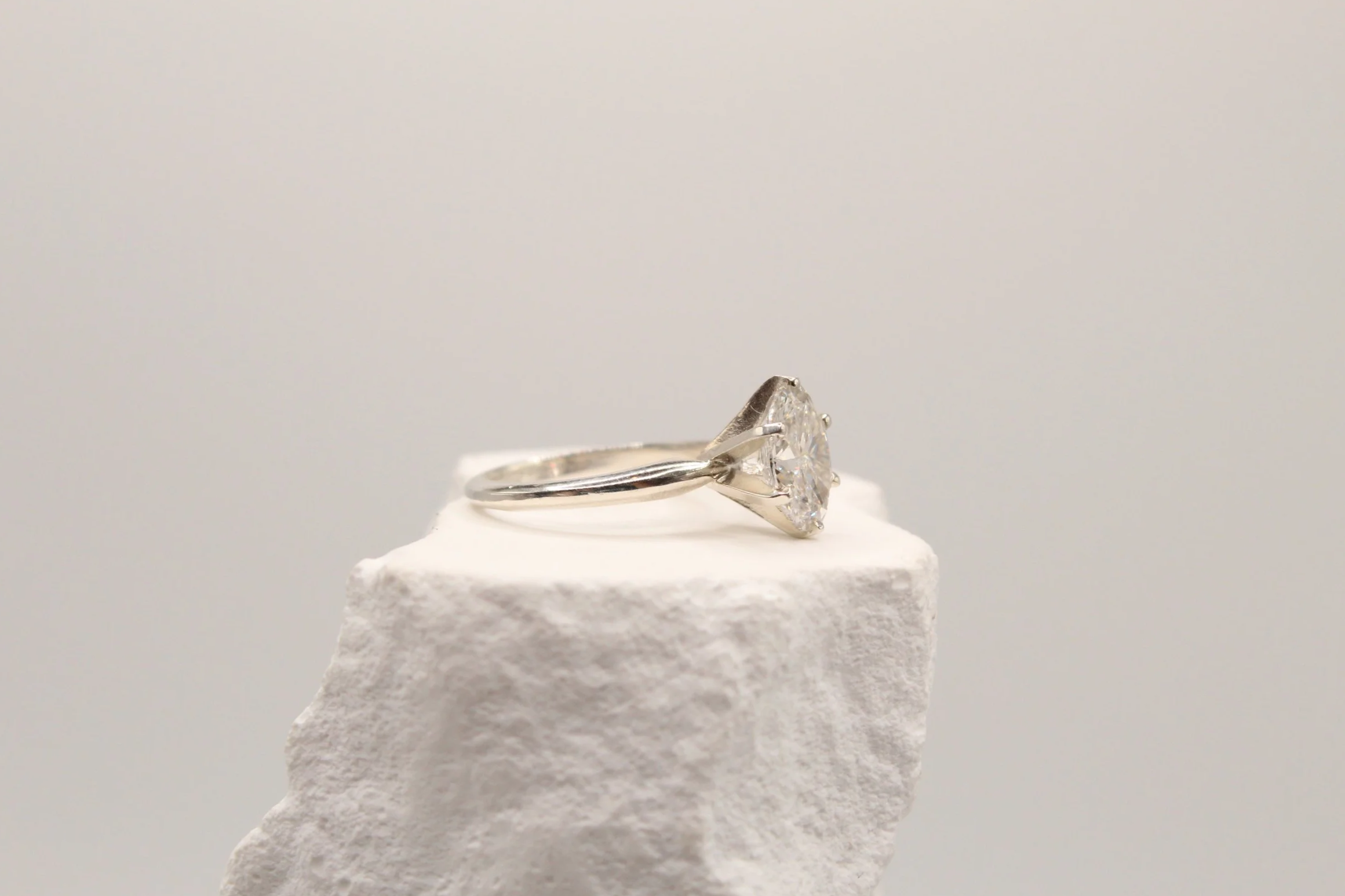 Celeste Oval Solitaire Ring