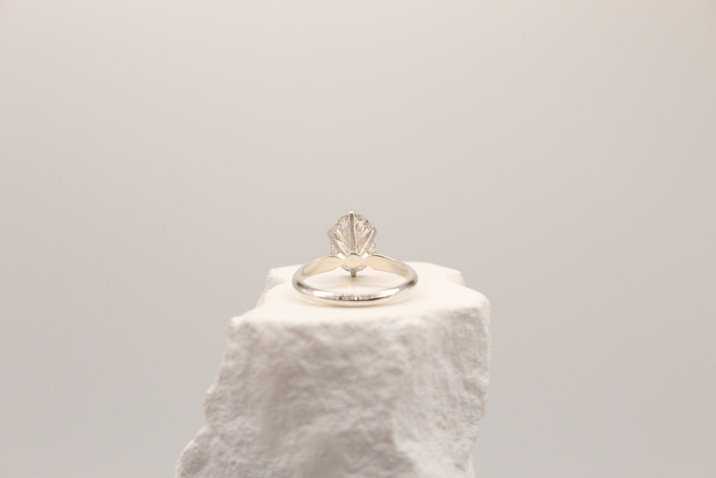 Celeste Oval Solitaire Ring