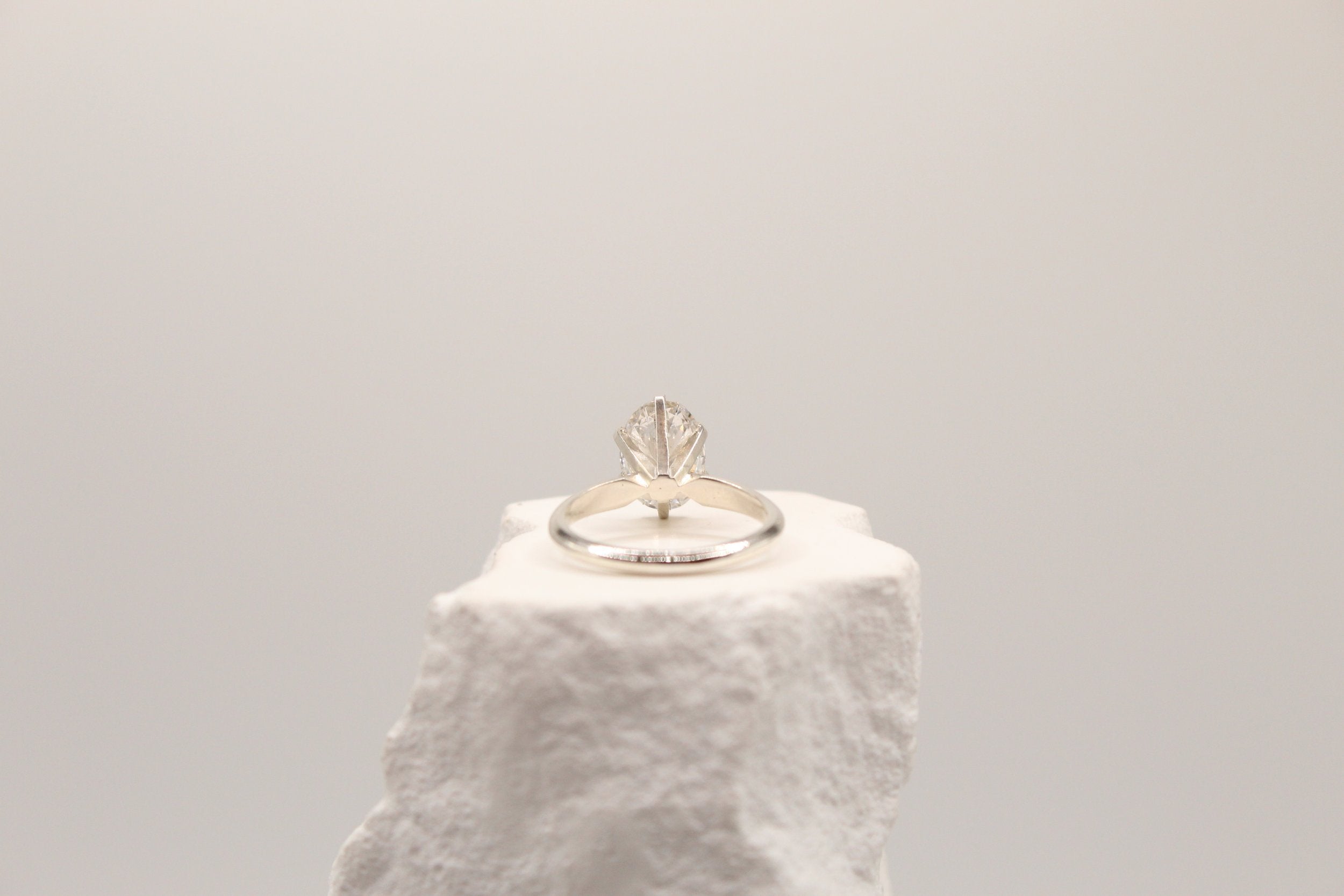 Celeste Oval Solitaire Ring