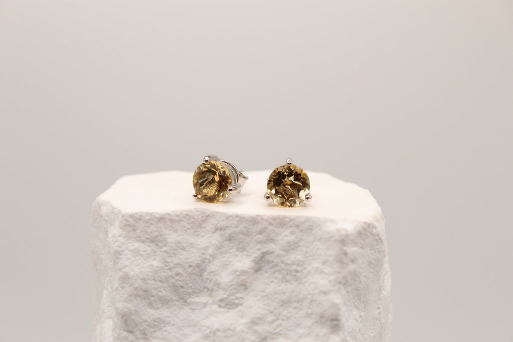 Champagne Glow Studs