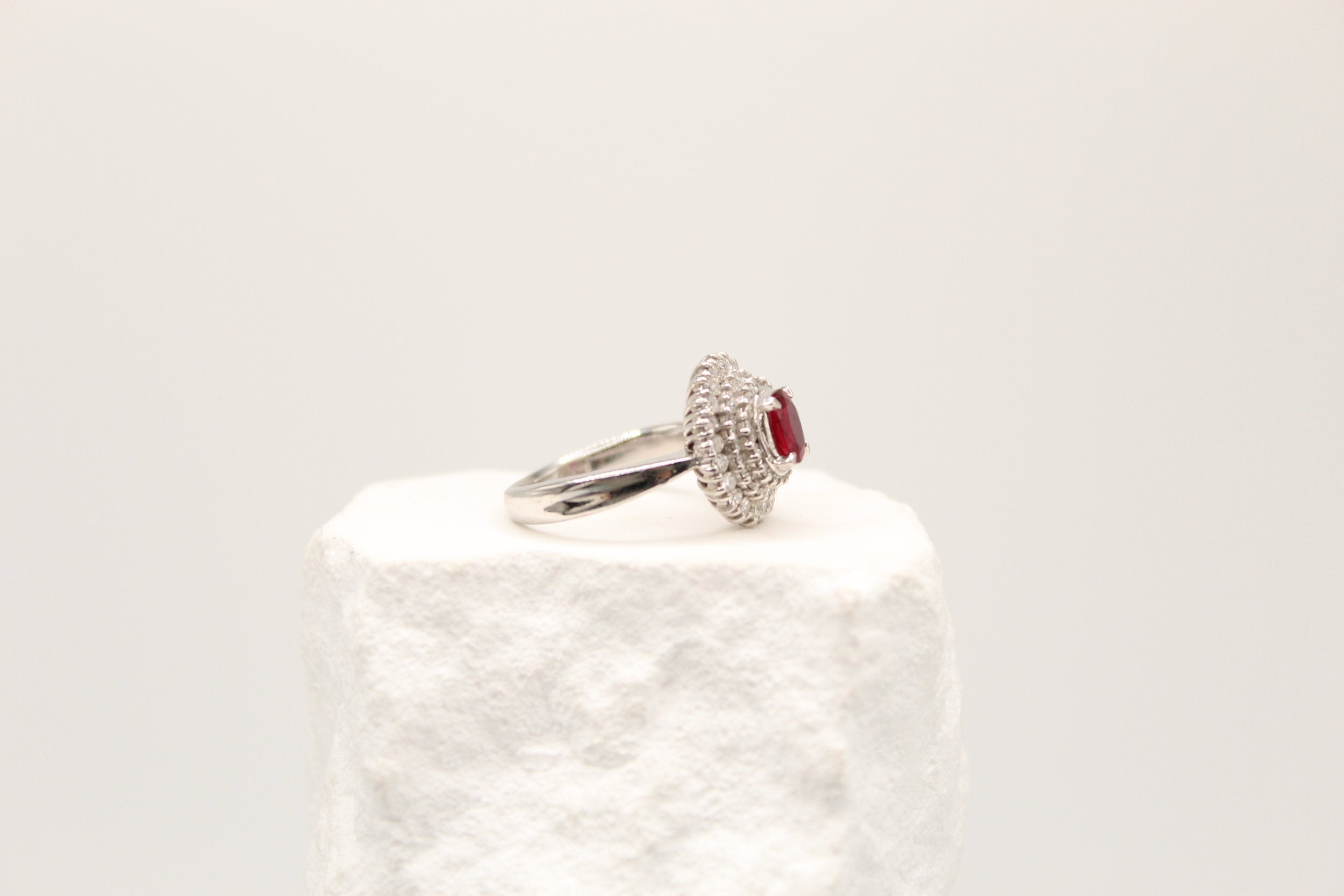 Ruby Majesty Diamond Ring
