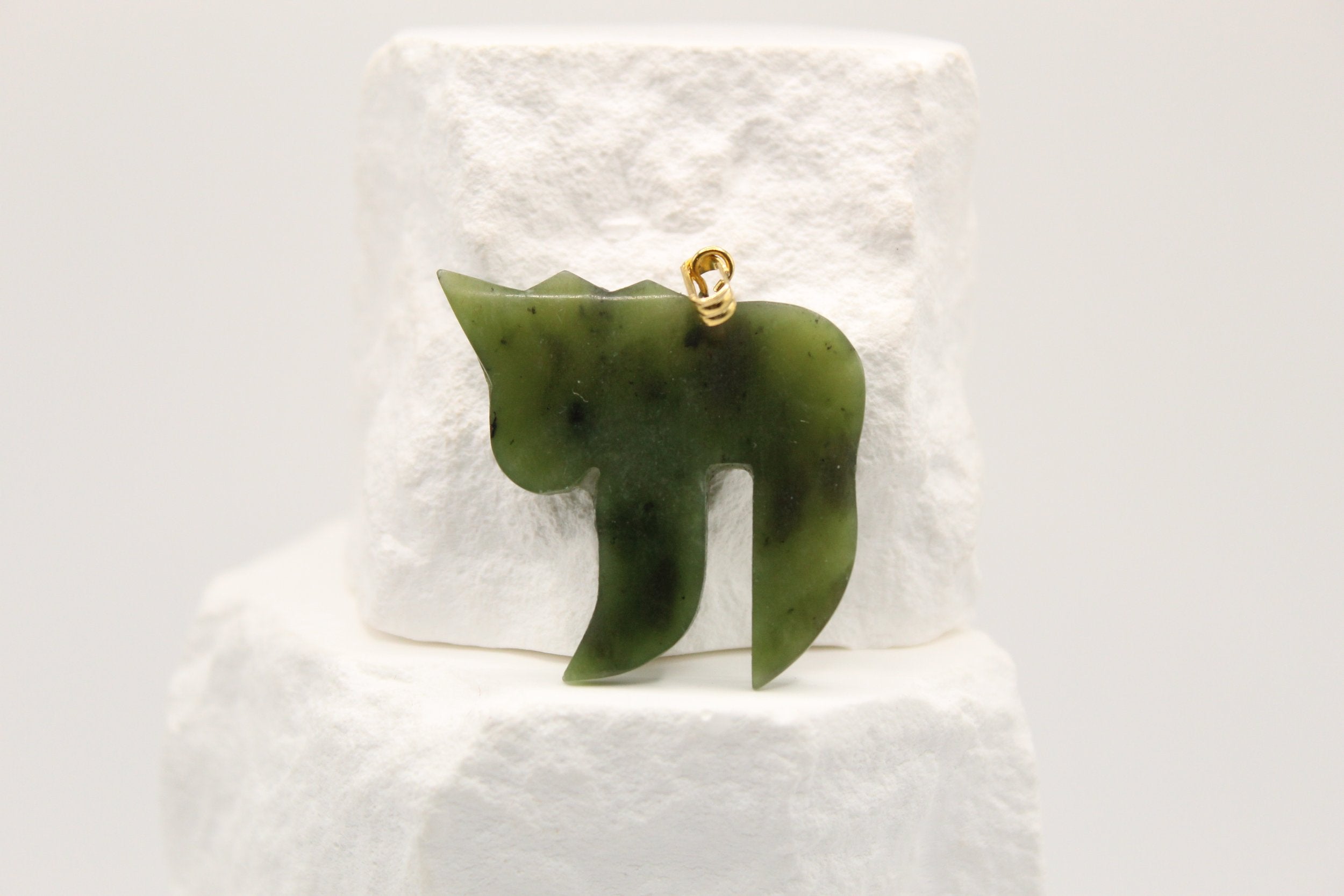 Emerald-toned Jade Life Pendant