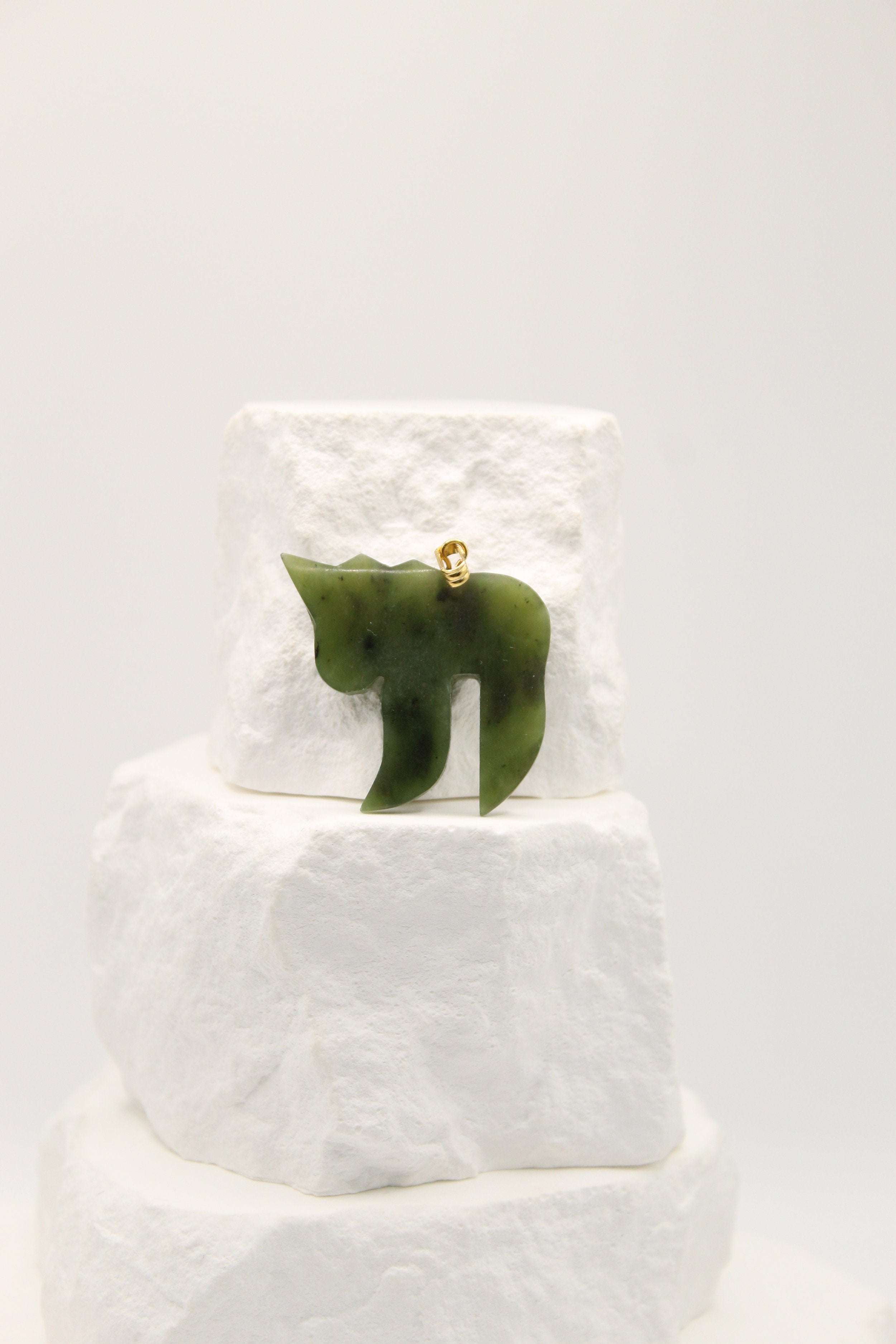 Emerald-toned Jade Life Pendant