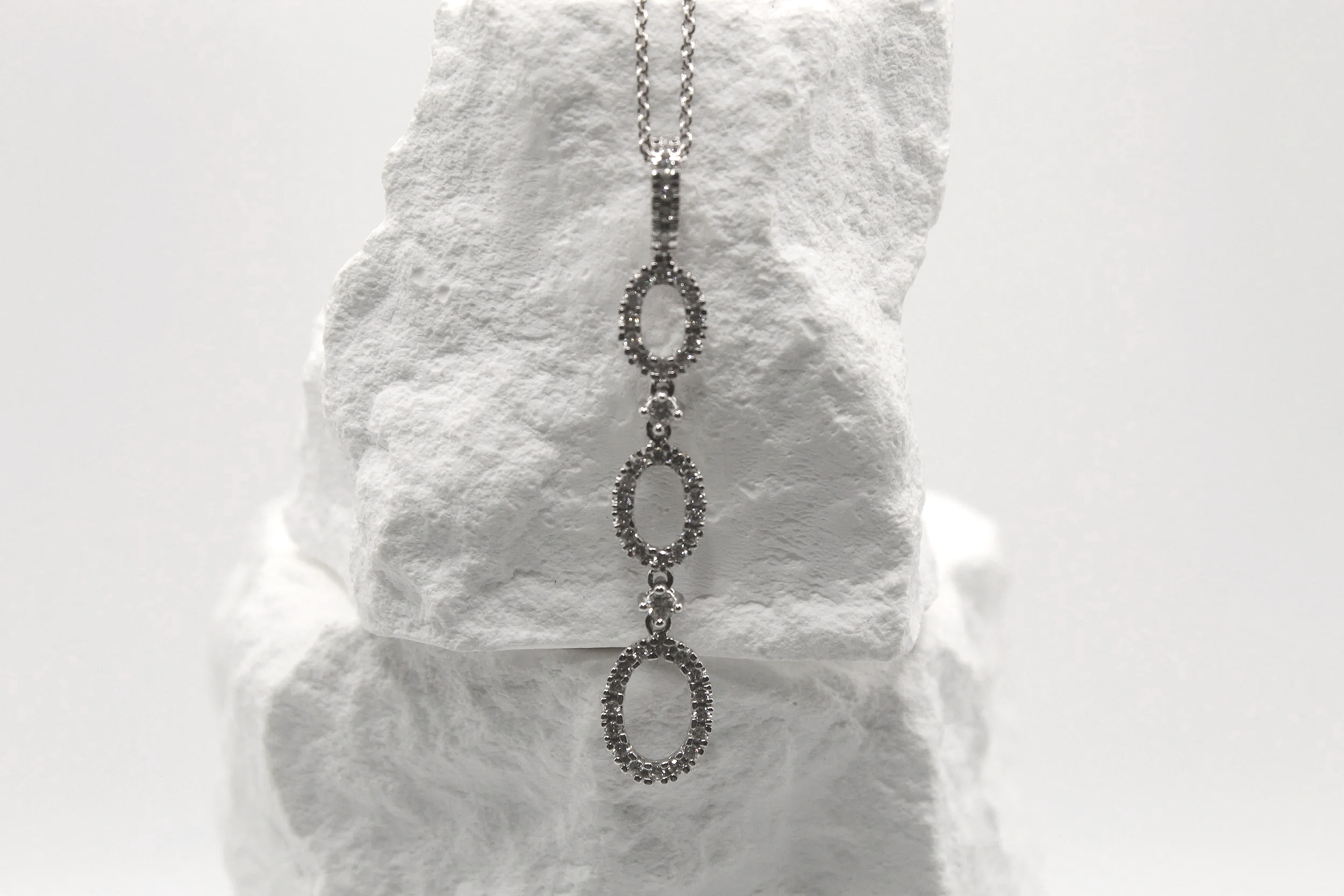 Triple Glow Diamond Pendant