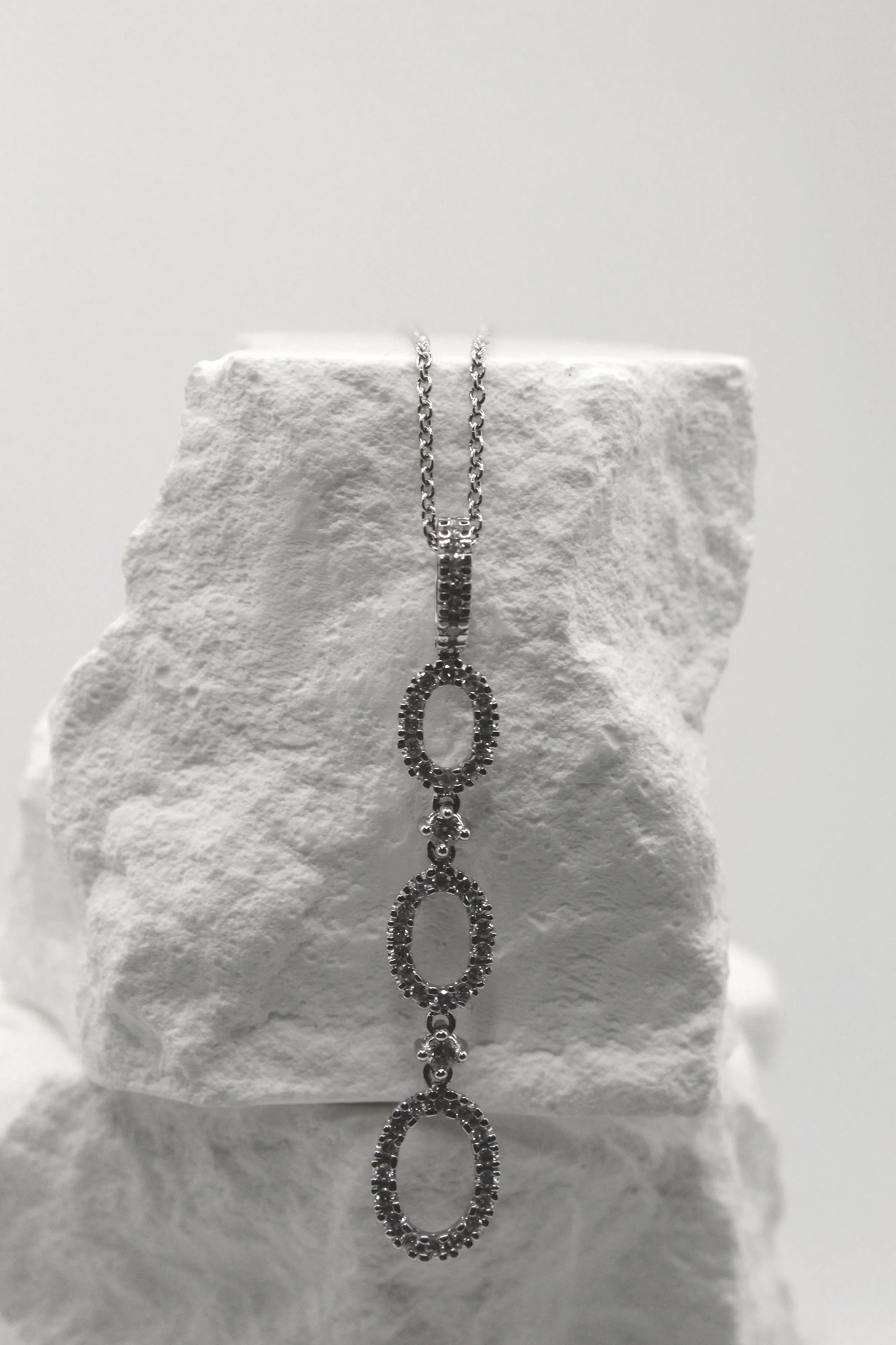 Triple Glow Diamond Pendant