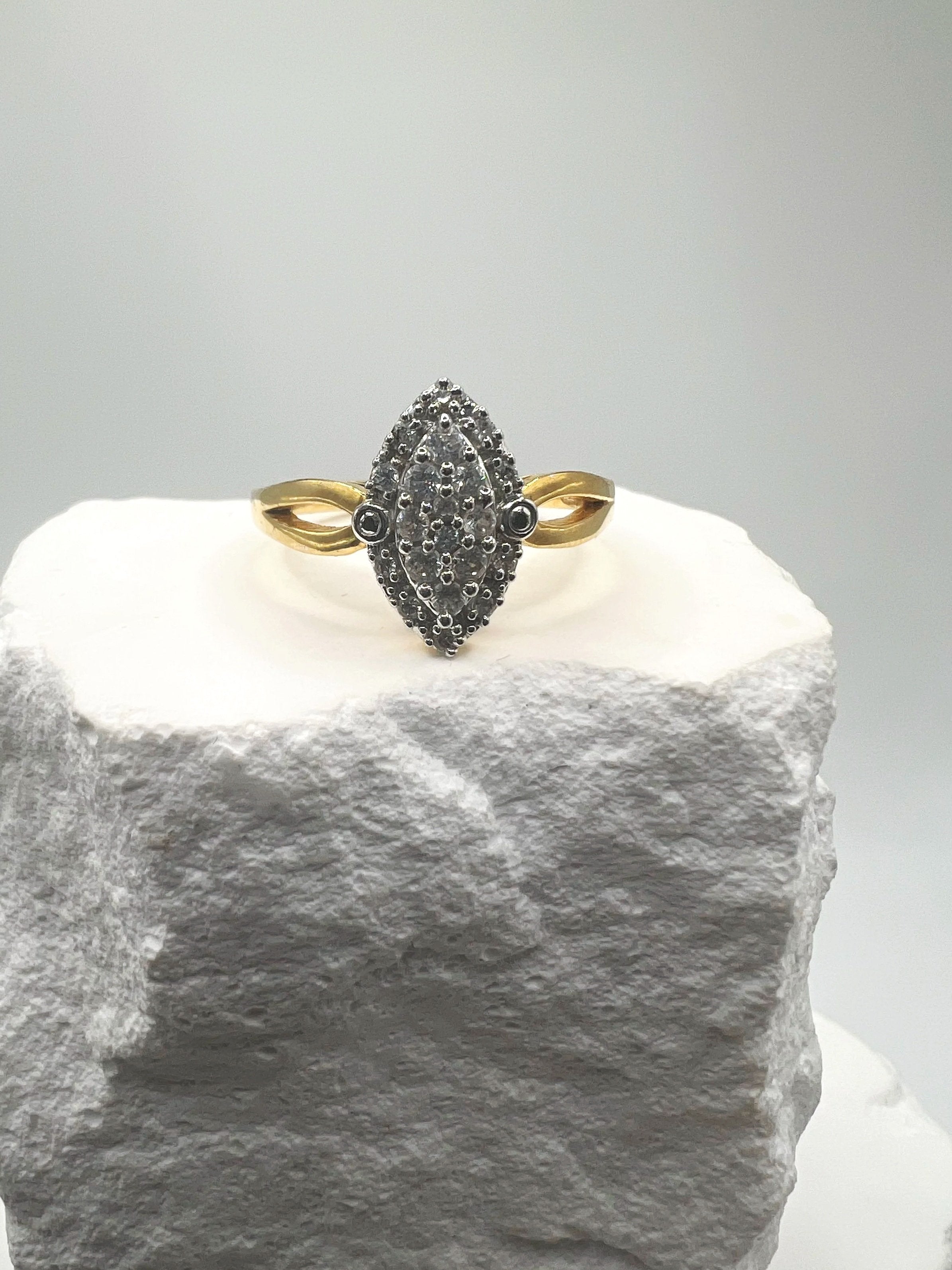 Golden Veil Ring