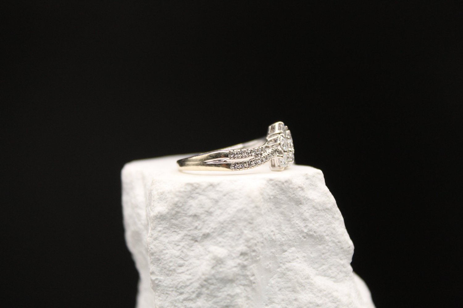 Celestial Bow Diamond Ring