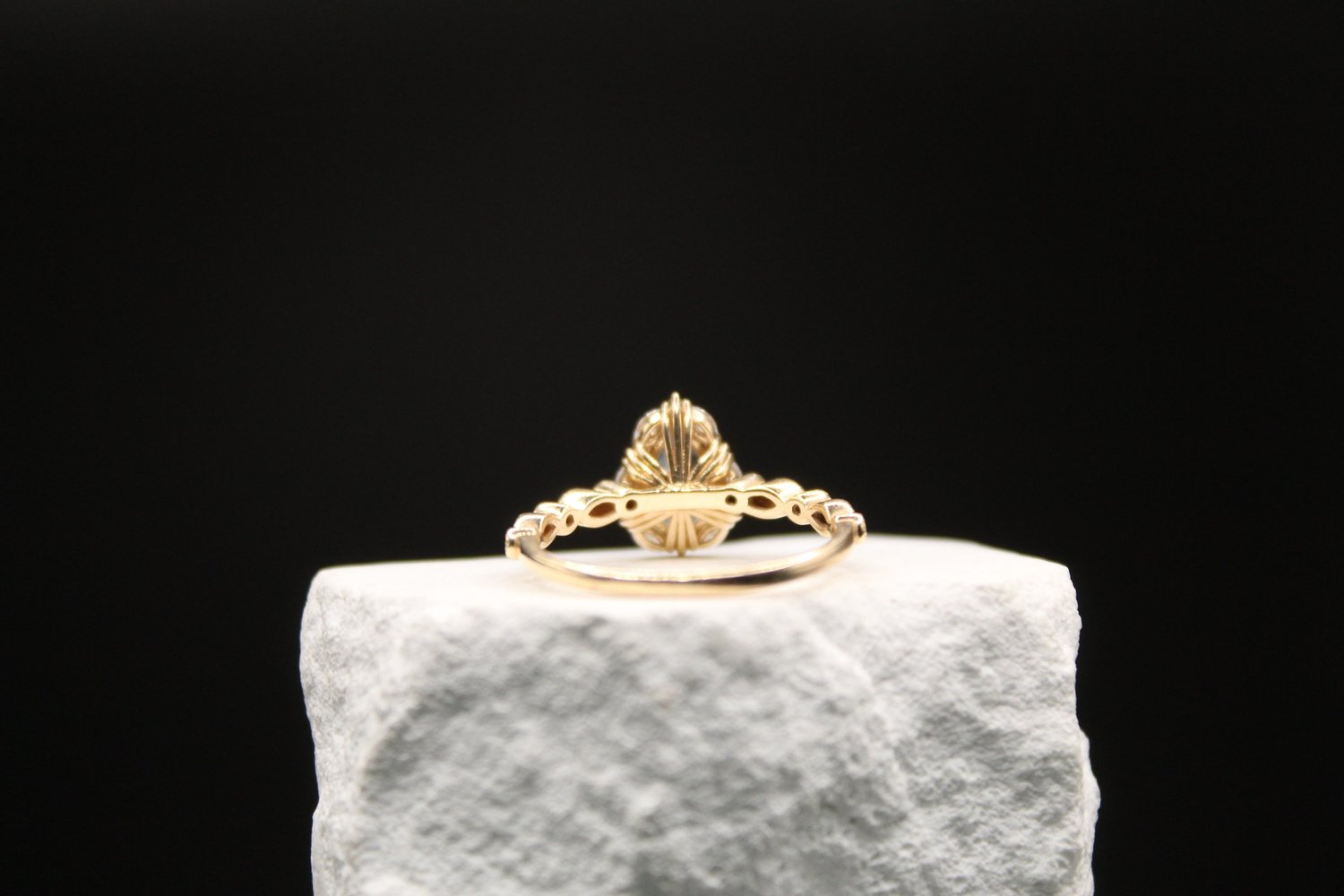 Ocean Grace Aquamarine Diamond Ring