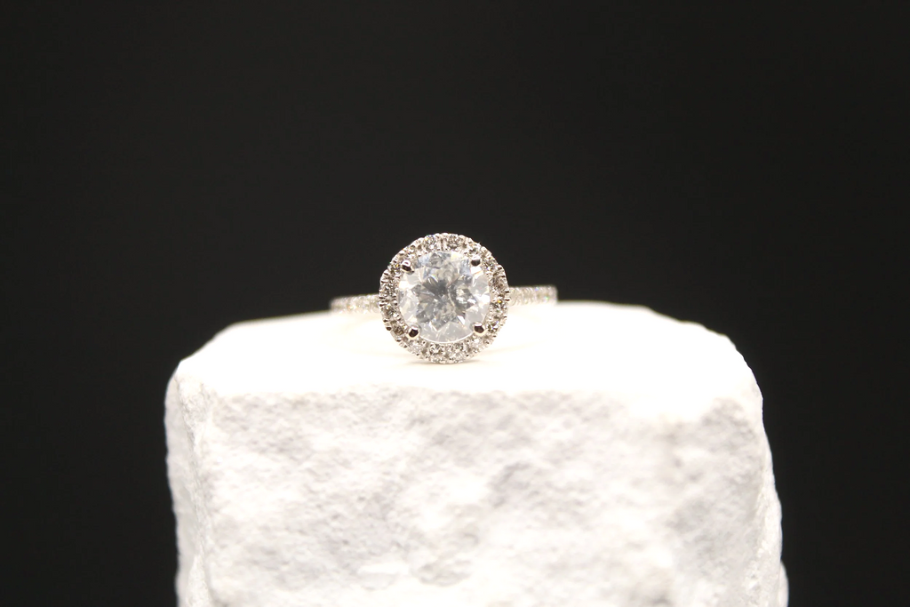 Empress Halo Diamond Ring