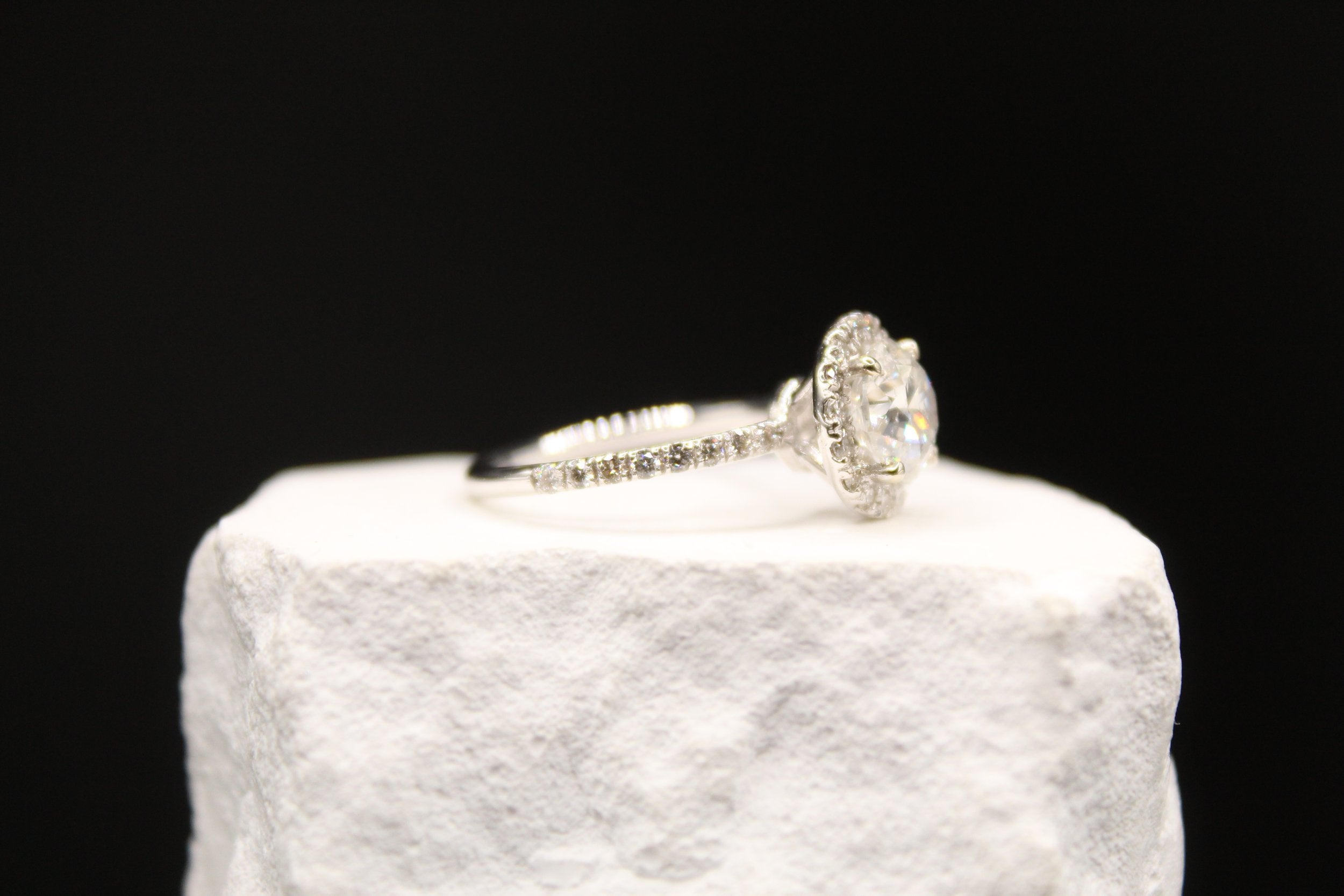 Empress Halo Diamond Ring