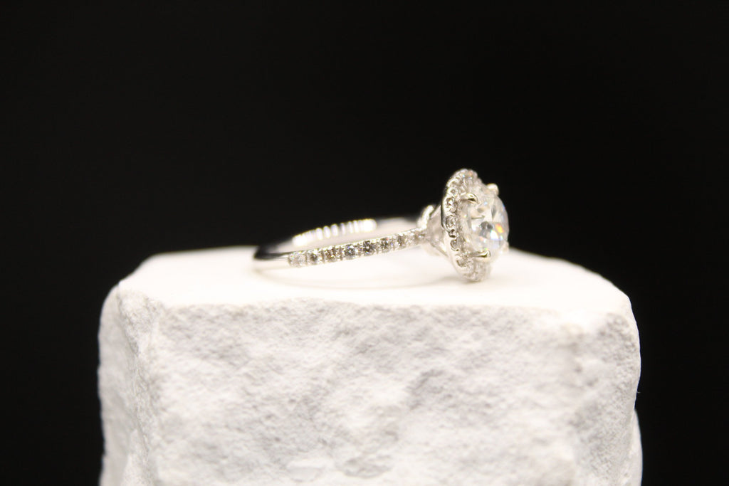 Halo Diamond Ring