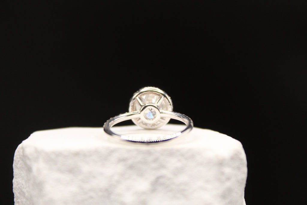 Halo Diamond Ring