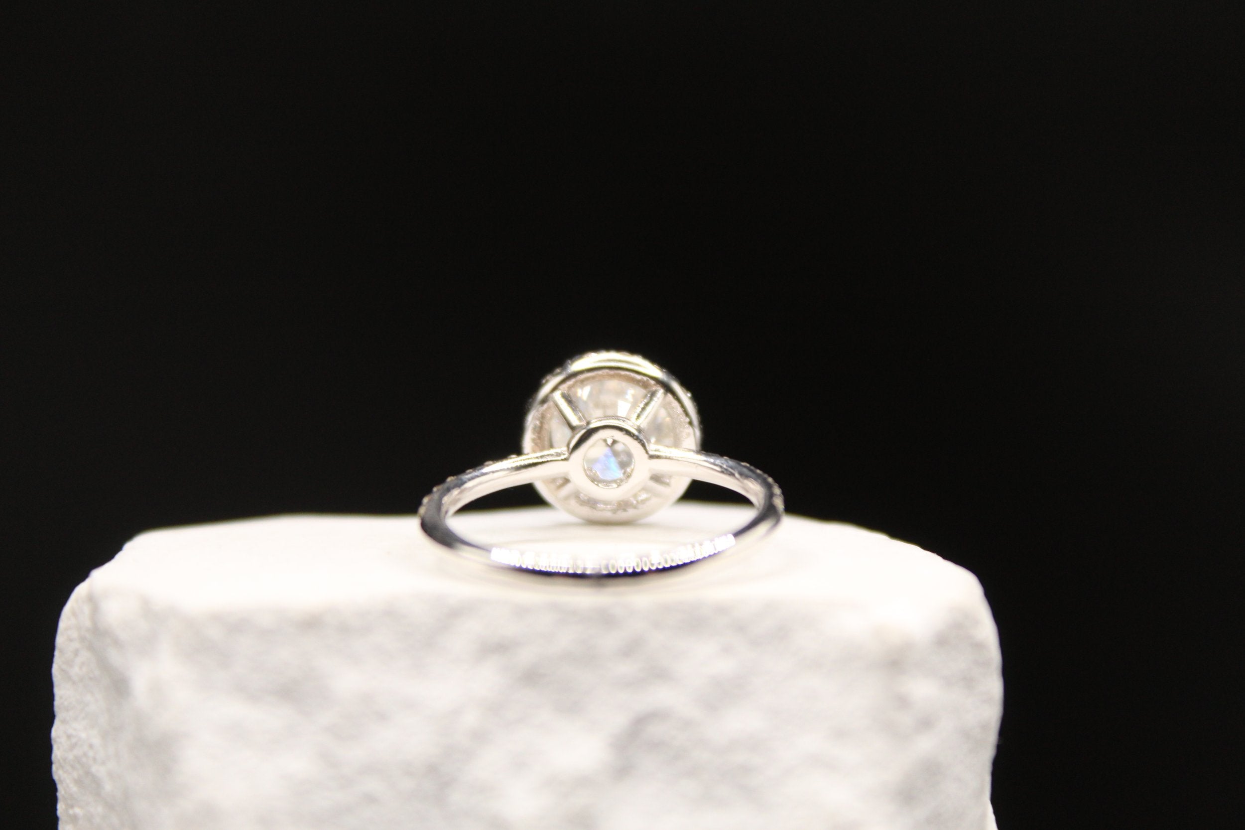 Halo Diamond Ring
