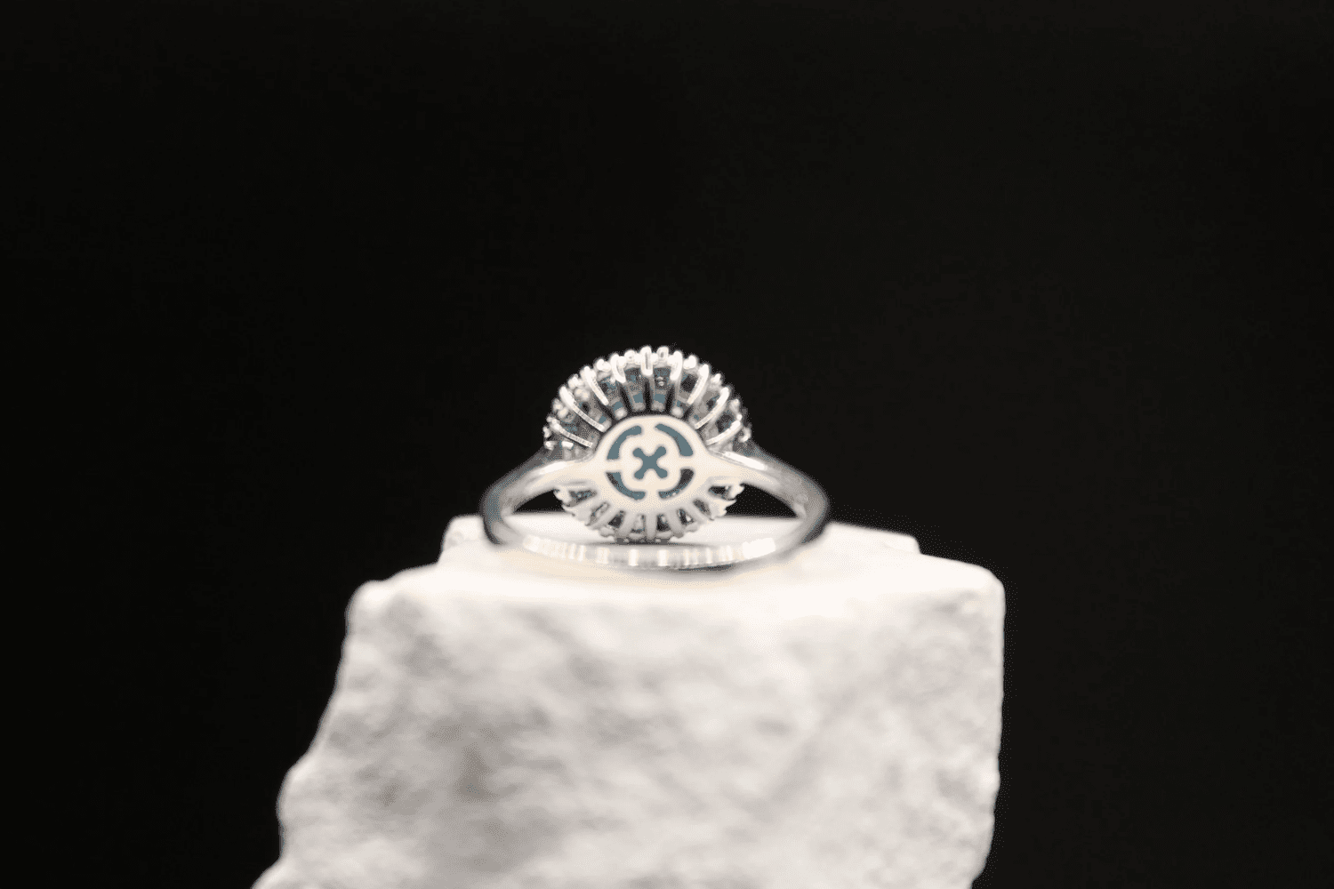 Aqua Night Turquoise Ring