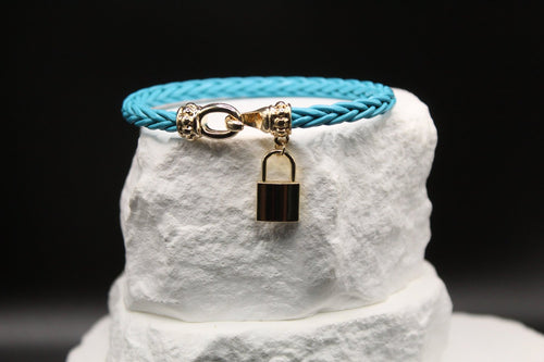 Blue Lagoon Lock Bracelet