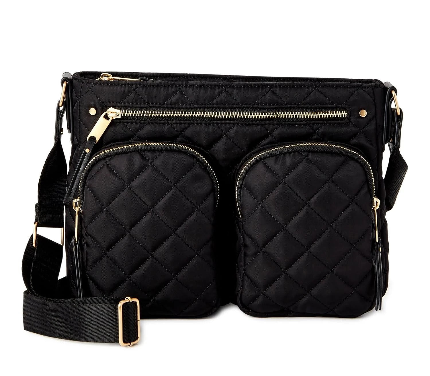 Time and Tru Mattie Nylon Crossbody Bag