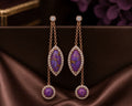 Pre-Order Azure Lattice Natural Turquoise Drop Earrings
