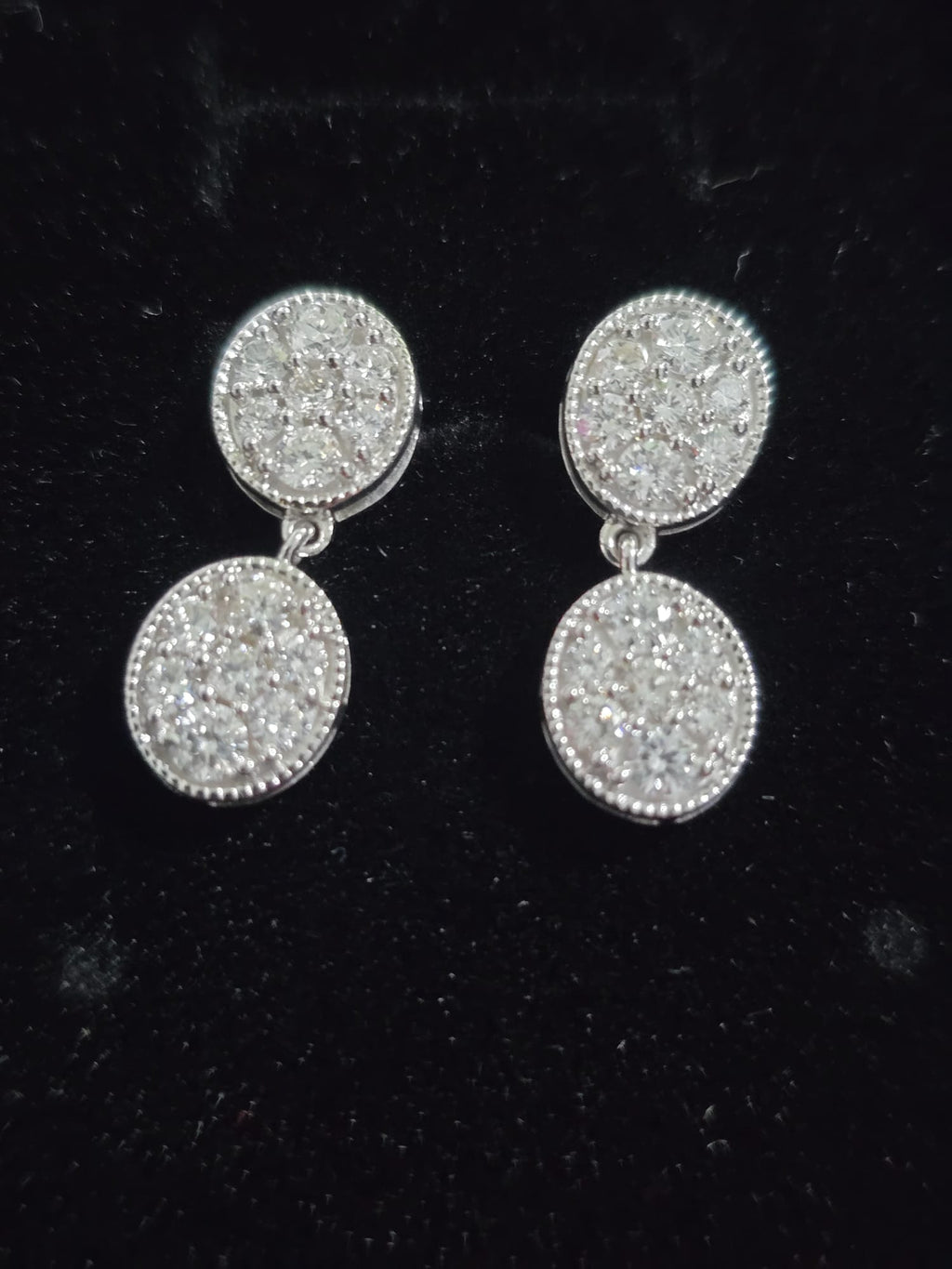 Luminous Diamond Drop Earrings